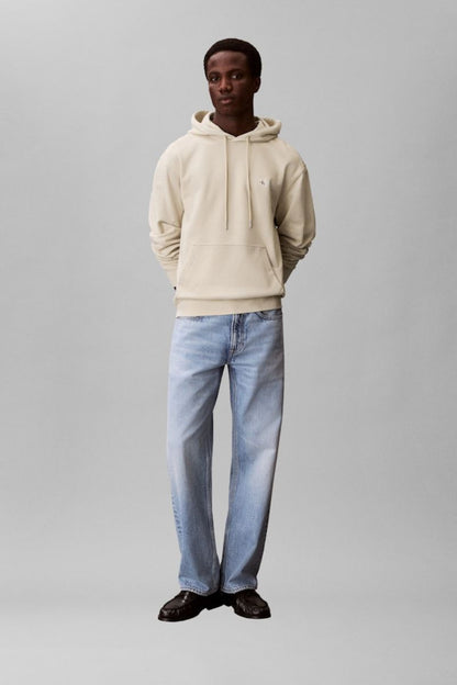 Calvin Klein 274 Terry Badge Hoodie Oatmeal