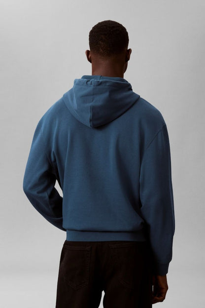 Calvin Klein 274 Terry Badge Hoodie Teal