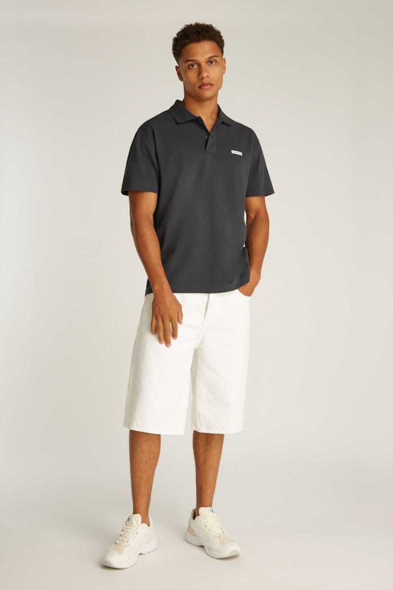 Calvin Klein 27534 Label Polo Phantom