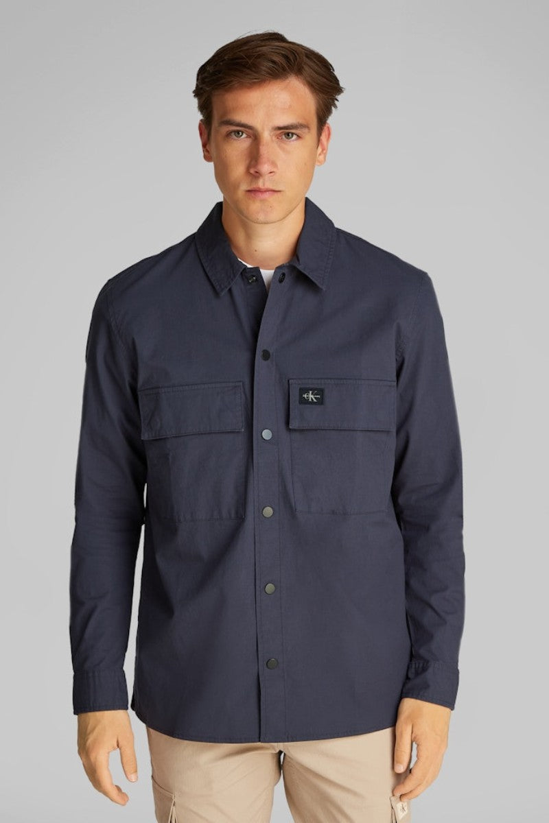 Calvin Klein 7584 Cargo Overshirt India Ink