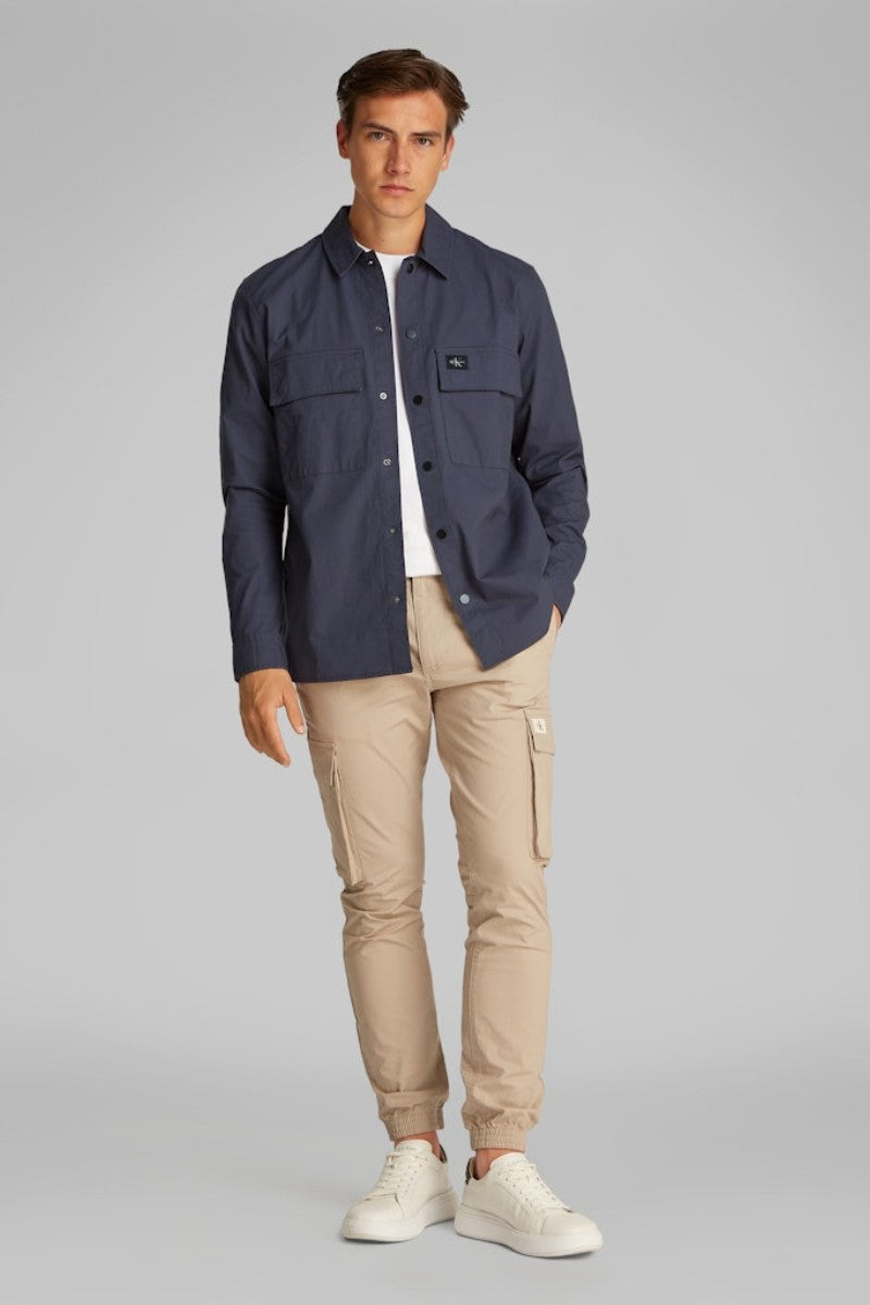 Calvin Klein 7584 Cargo Overshirt India Ink