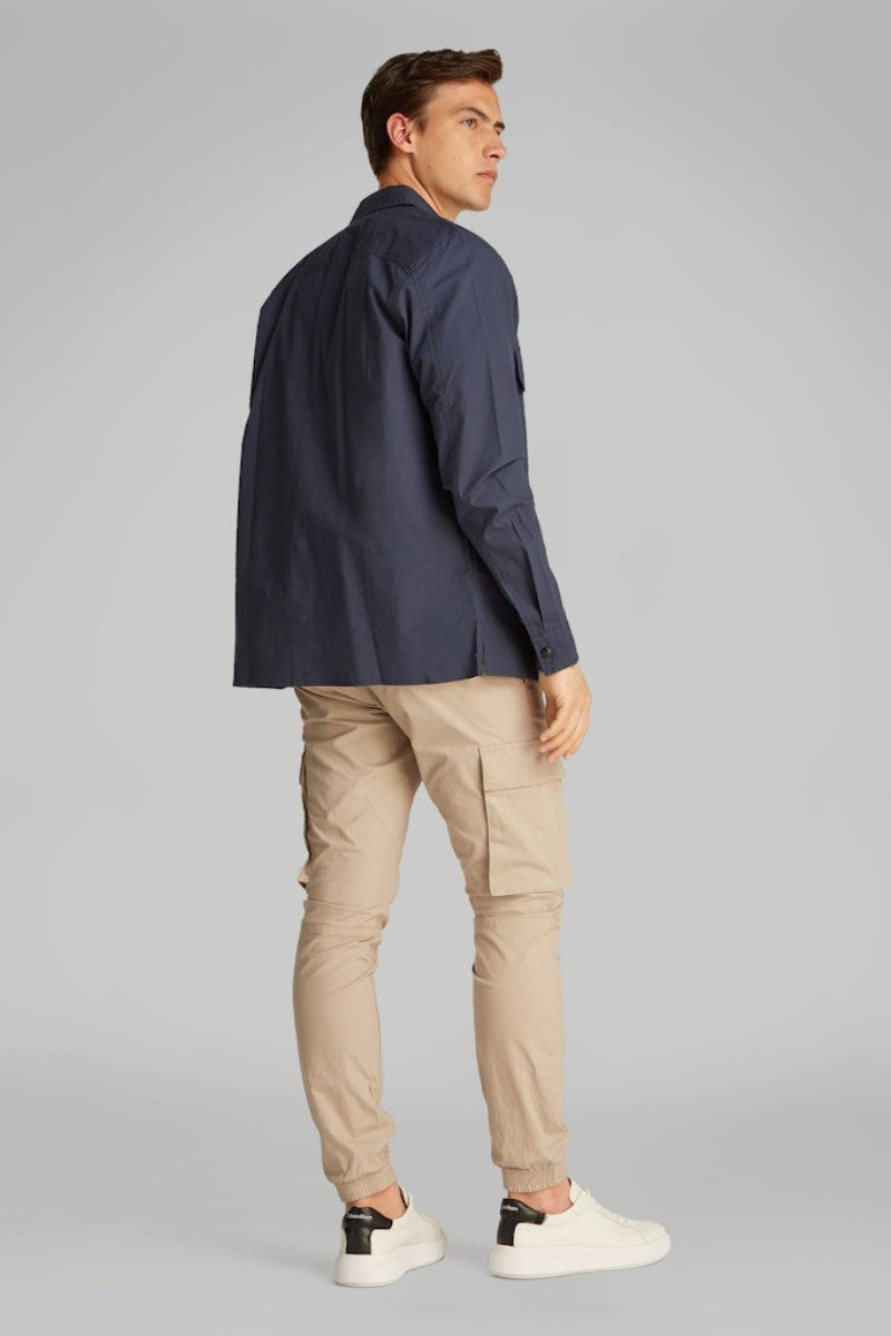 Calvin Klein 7584 Cargo Overshirt India Ink