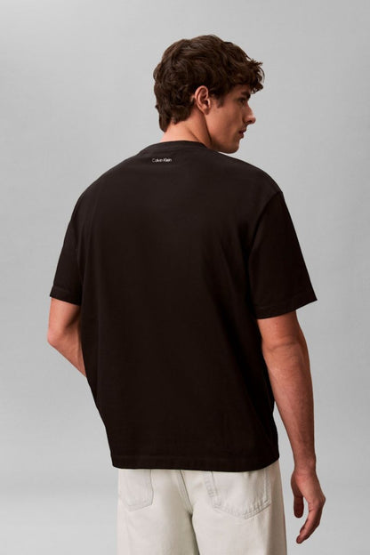 Calvin Klein 827 16S April Graphic T-Shirt Black