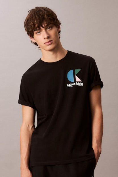 Calvin Klein 827G 20s CK Bauhaus T-Shirt Black
