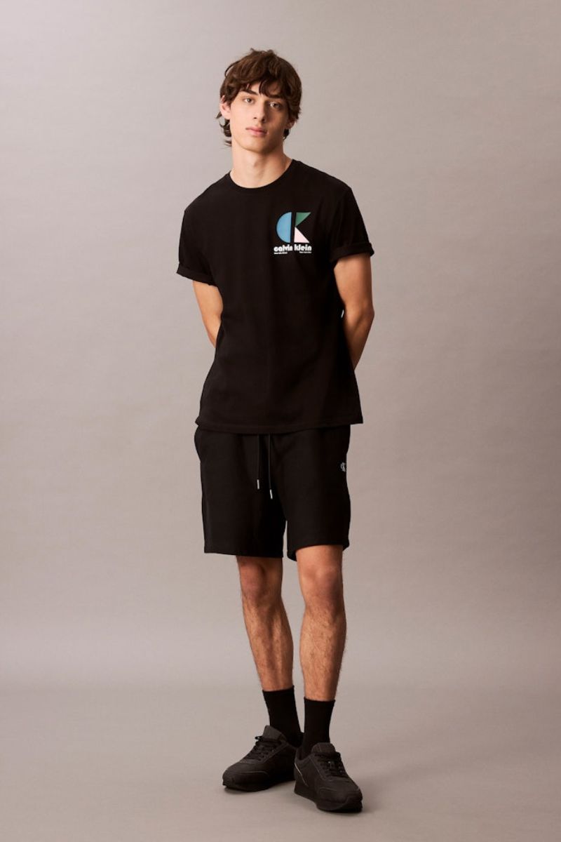 Calvin Klein 827G 20s CK Bauhaus T-Shirt Black