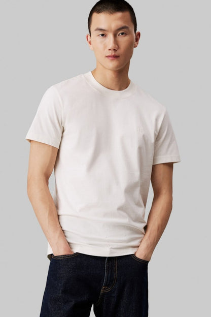 Calvin Klein Heavy Reg T-Shirt Ivory