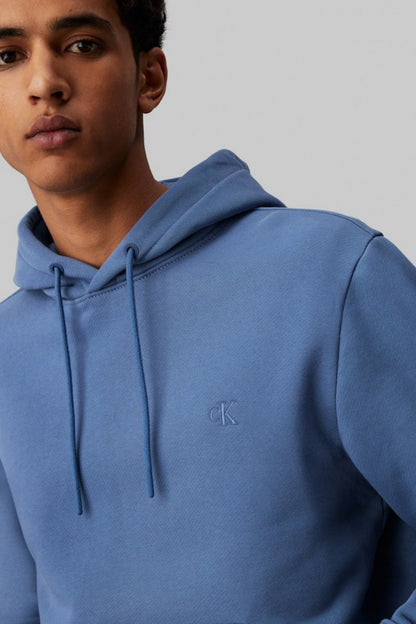 Calvin Klein Heavy Terry Hoodie Blue