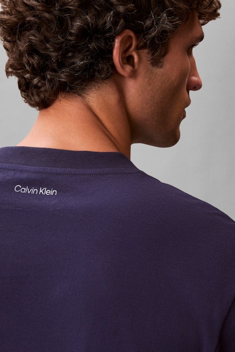 Calvin Klein 20S March Graphic T-Shirt Navy