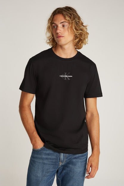 Calvin Klein Monologo T-Shirt Black