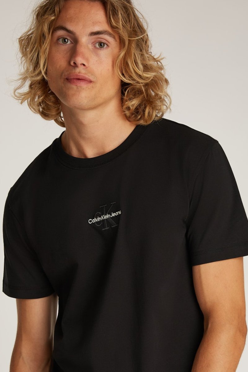 Calvin Klein Monologo T-Shirt Black