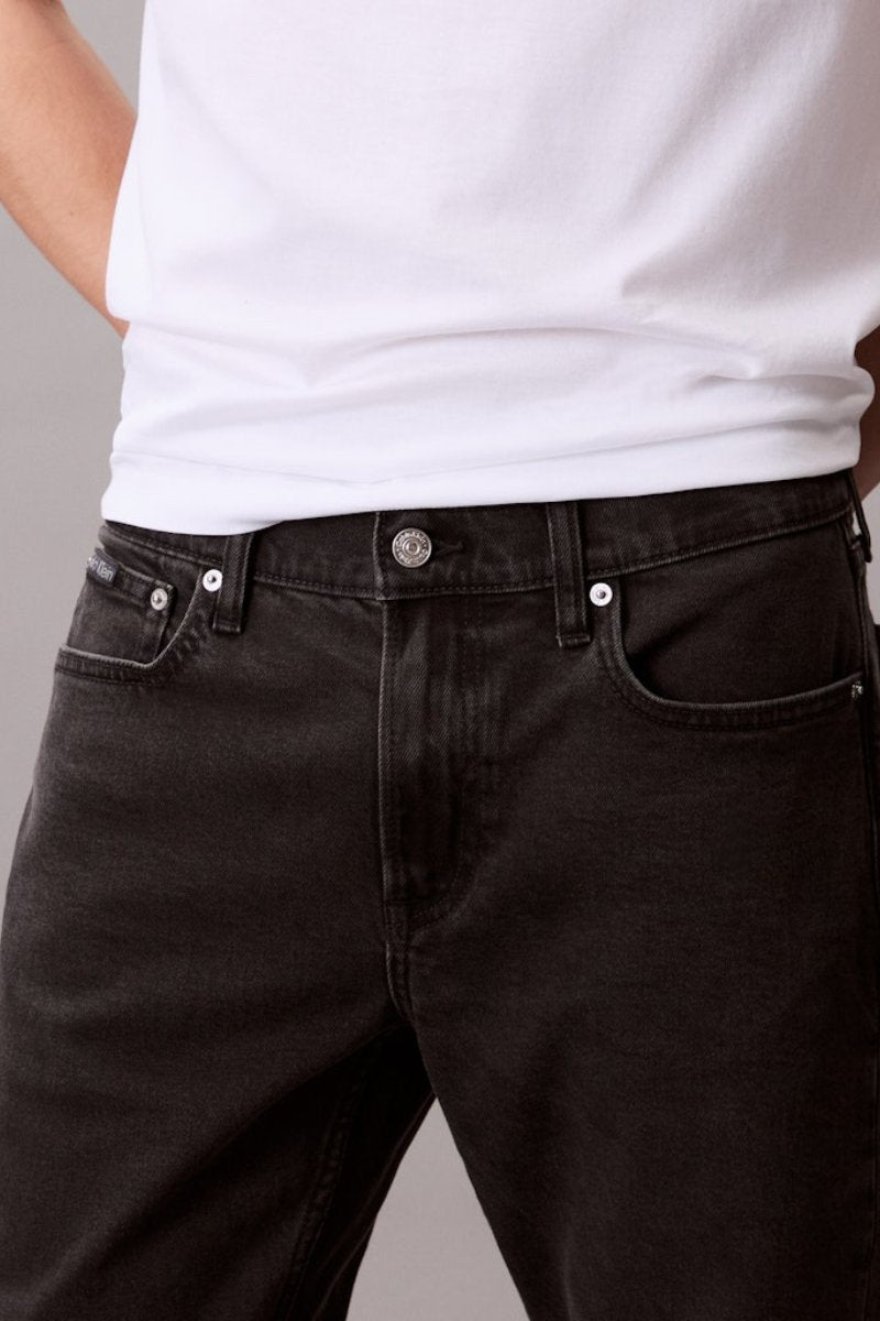 Calvin Klein 754G Slim Taper Jean Black