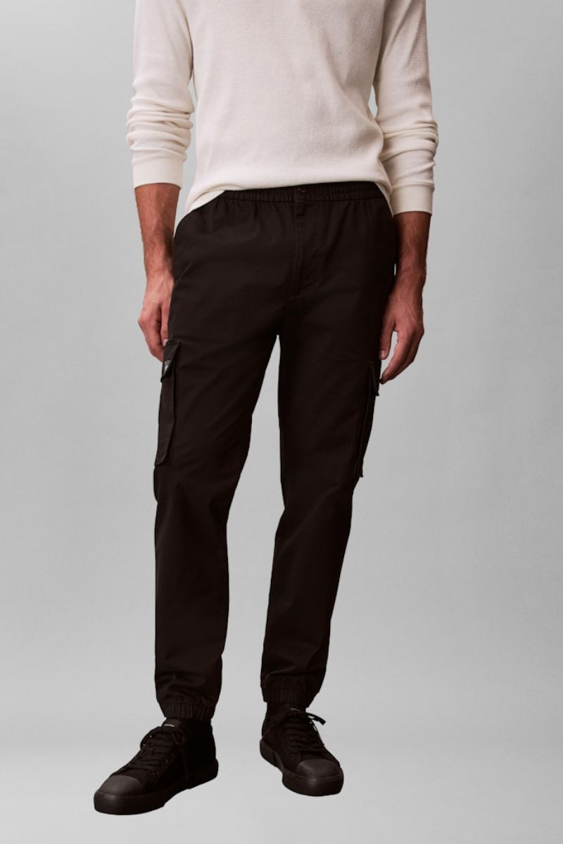 Calvin Klein 608 Skinny Comfort Cotton Cargo Black