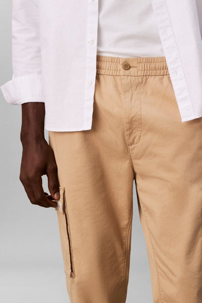 Calvin Klein 608 Skinny Comfort Cotton Cargo Travertine