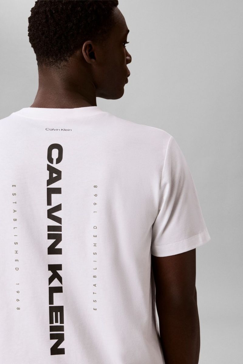 Calvin Klein 20S Washed Spine T-Shirt White