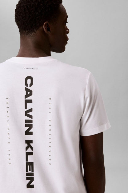 Calvin Klein 20S Washed Spine T-Shirt White