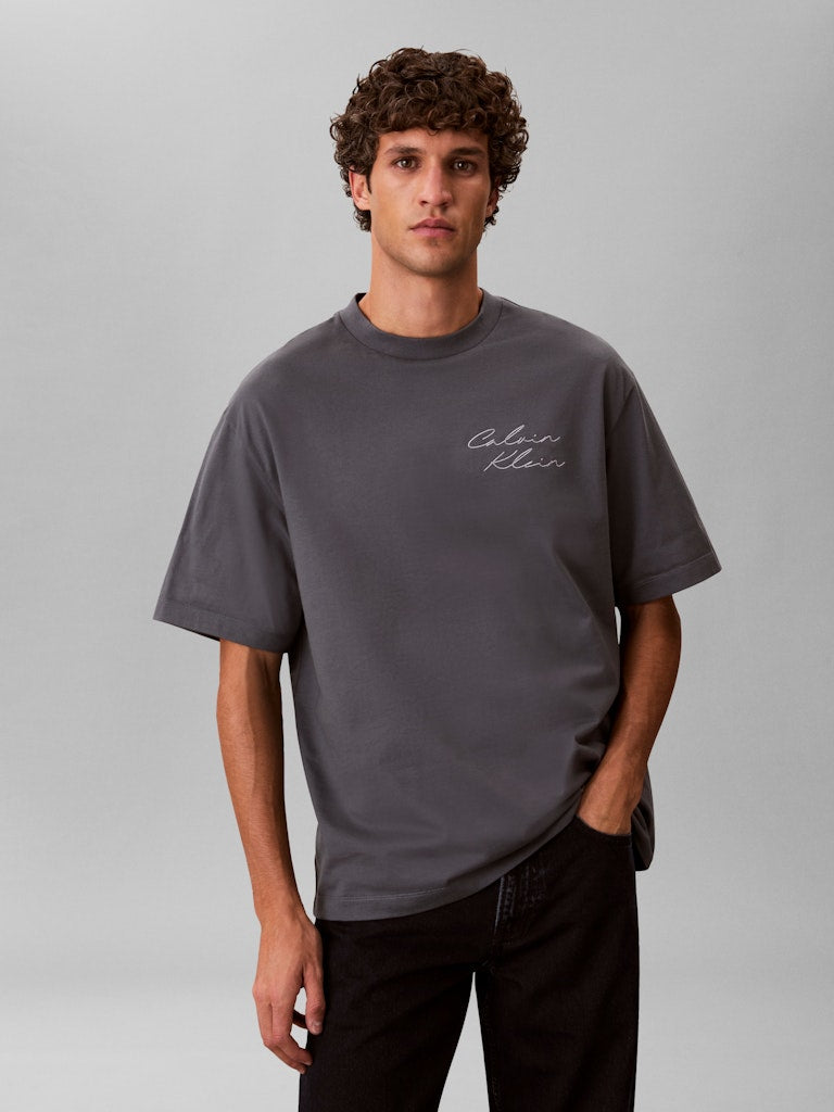 Calvin Klein 828 16S Graphic T-Shirt Turbulance