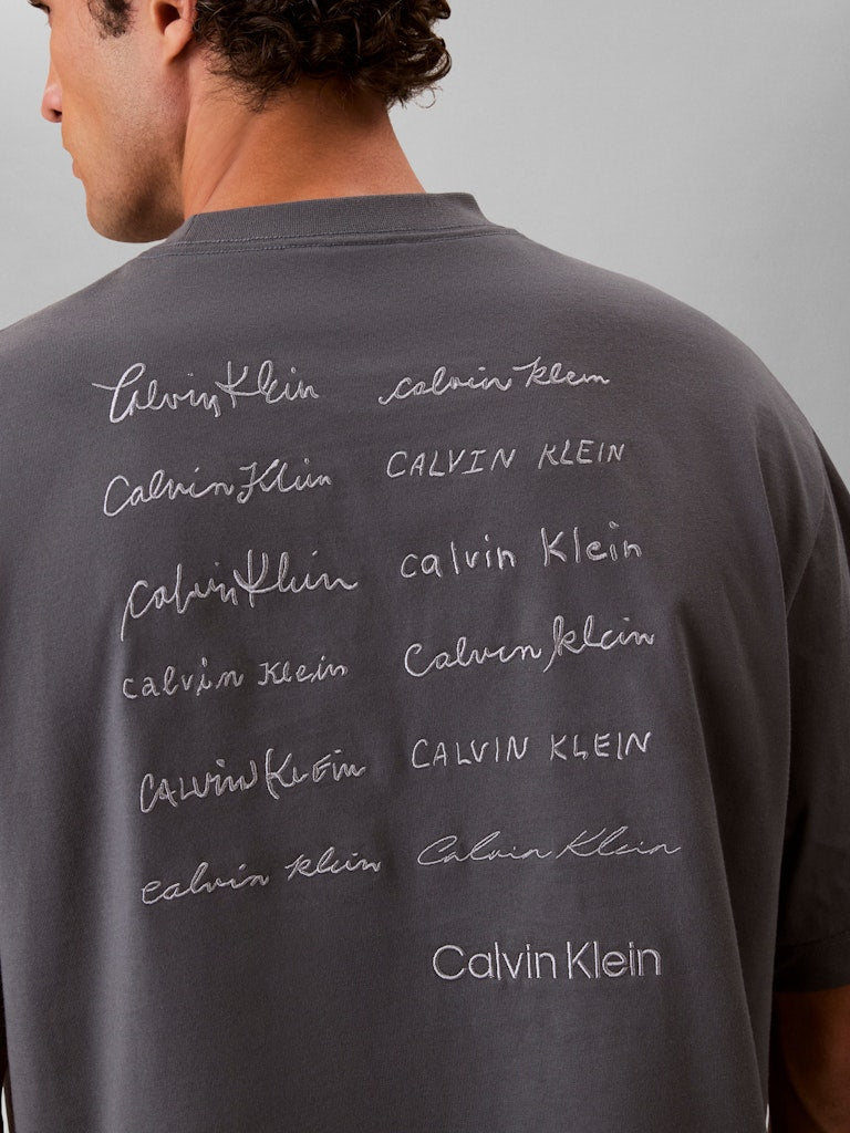 Calvin Klein 828 16S Graphic T-Shirt Turbulance