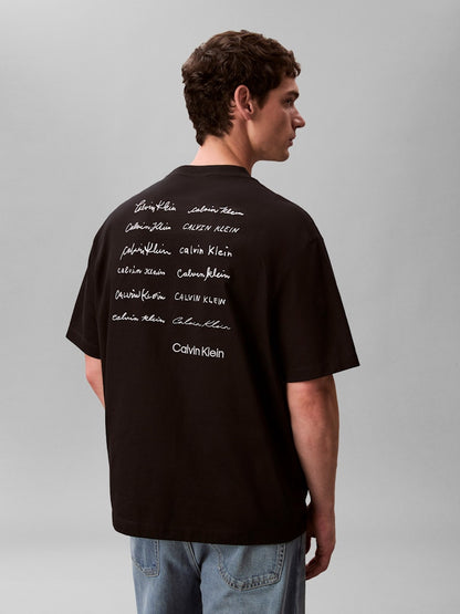 Calvin Klein 828 16S Graphic T-Shirt Black