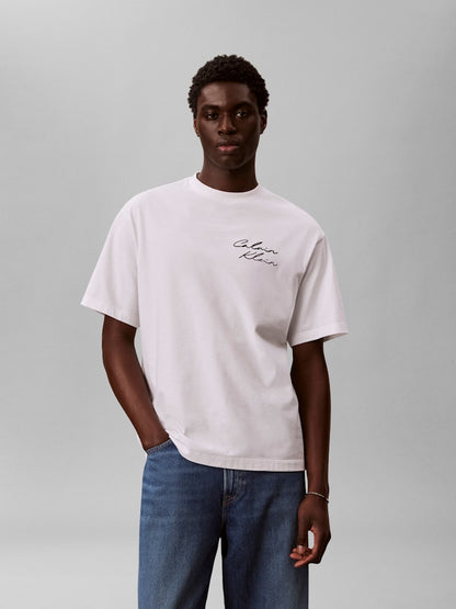 Calvin Klein 828 16S Graphic T-Shirt White