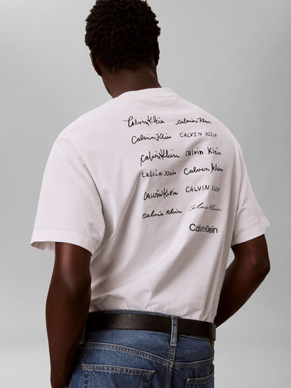 Calvin Klein 828 16S Graphic T-Shirt White