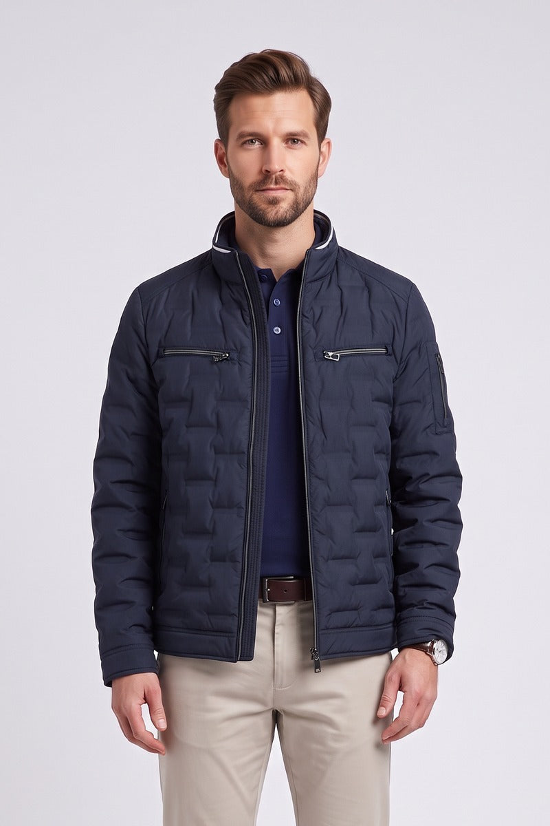 Casa Moda 10250 Quilted Jacket Navy