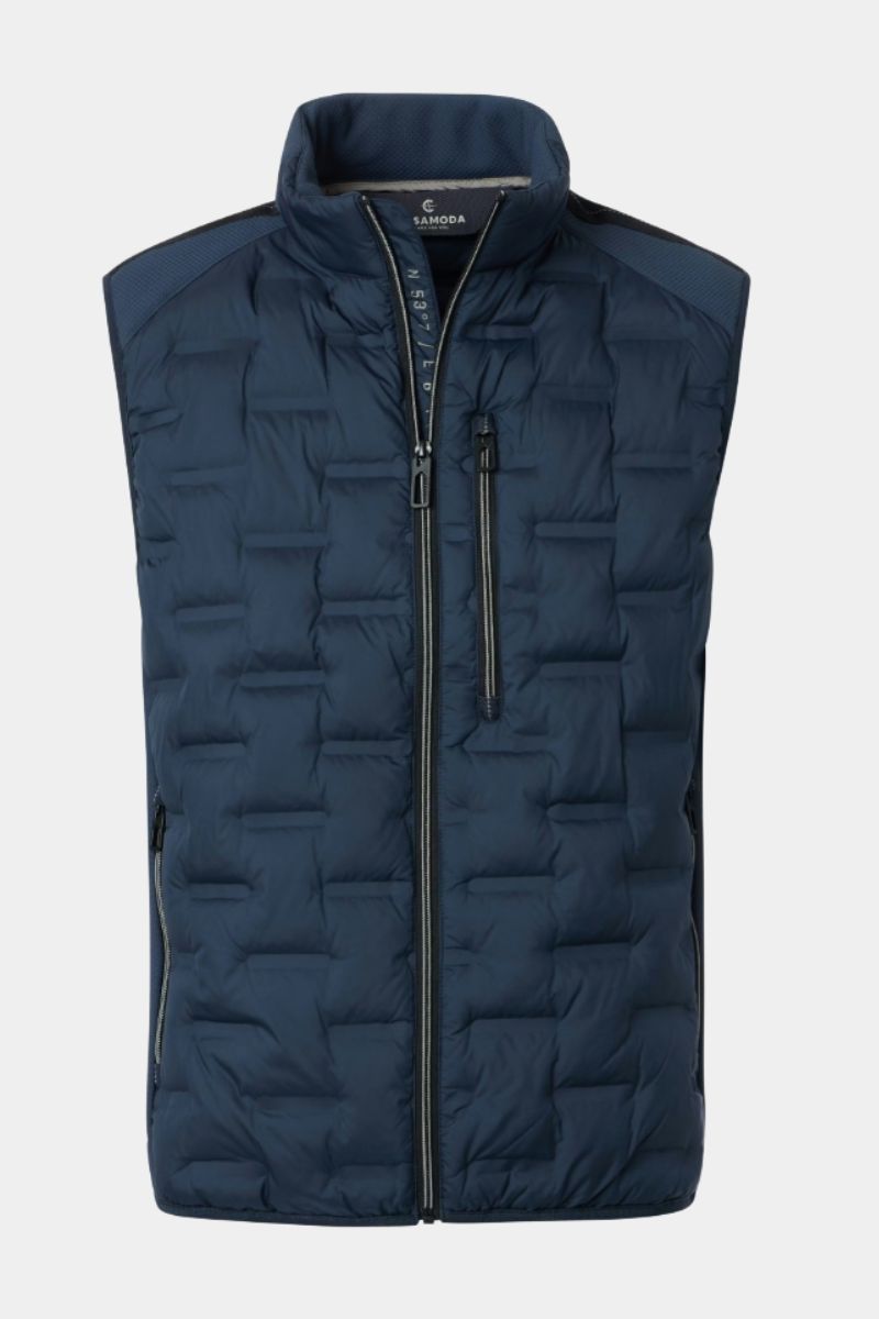 Casa Moda 30023 Hybrid Gilet Sky Captain