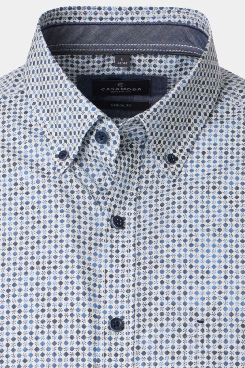 Casa Moda 30380 Shirt Blue
