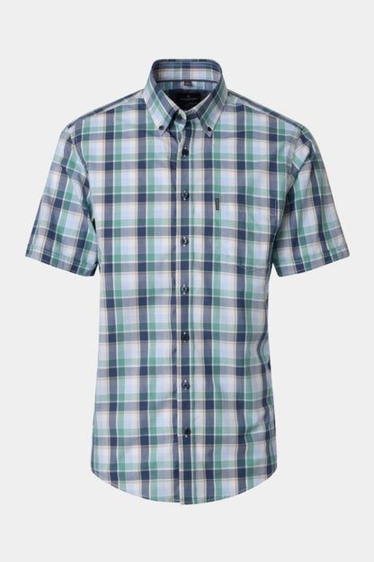 Casa Moda 30831 Short Sleeve Shirt Green