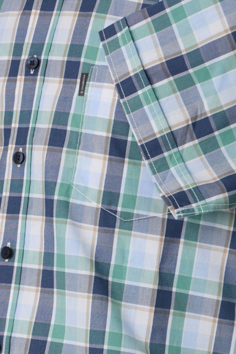 Casa Moda 30831 Short Sleeve Shirt Green