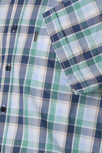 Casa Moda 30831 Short Sleeve Shirt Green
