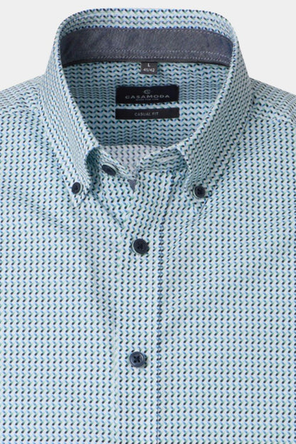 Casa Moda 30950 Comfort Fit Shirt Blue