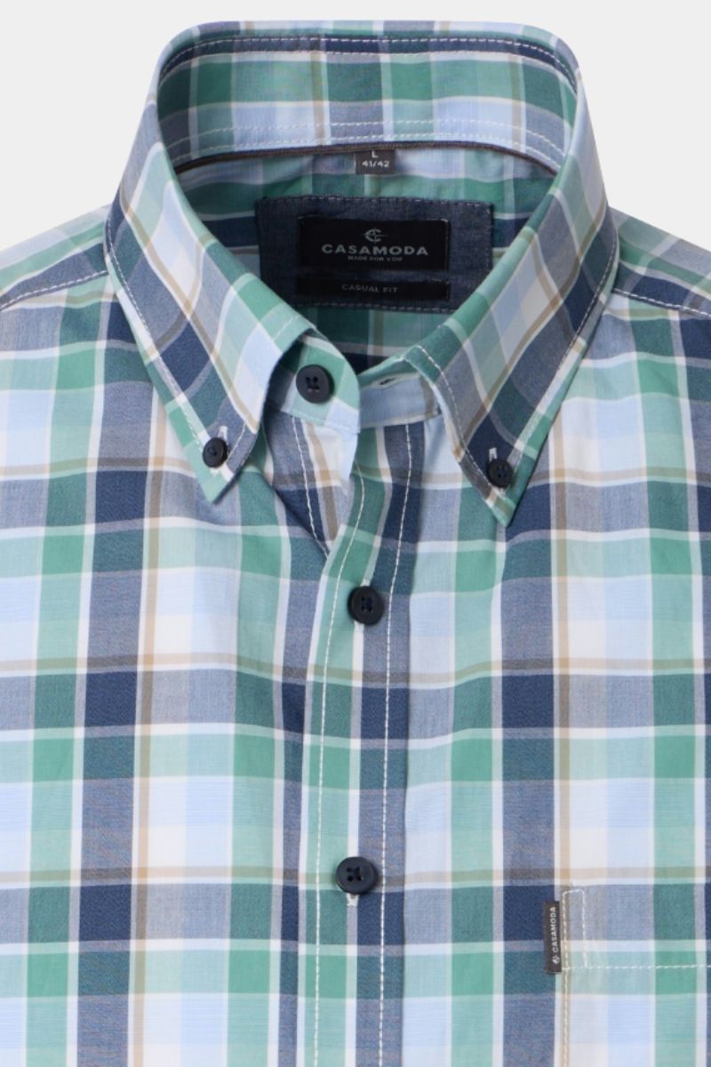 Casa Moda 30980 Comfort Fit Shirt Green