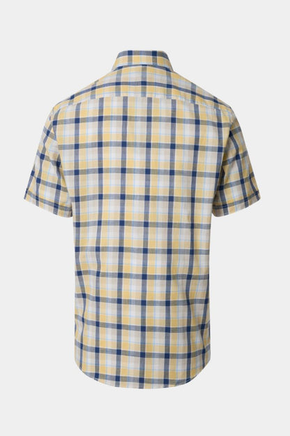 Casa Moda 31071 Comfort Fit SS Shirt Yellow