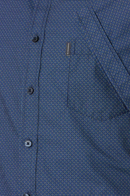 Casa Moda 31081 Comfort Fit SS Shirt Blue