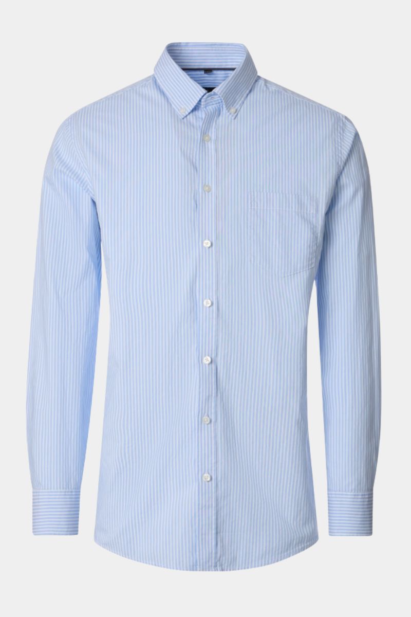Casa Moda 31120 Comfort Fit Shirt Blue