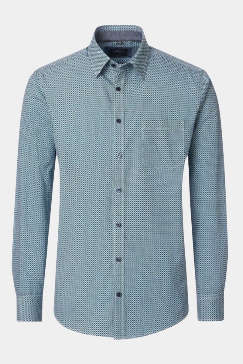 Casa Moda 31150 Comfort Fit Shirt Green