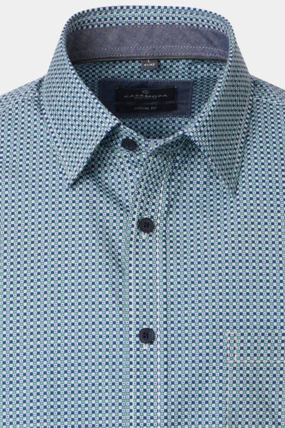 Casa Moda 31150 Comfort Fit Shirt Green