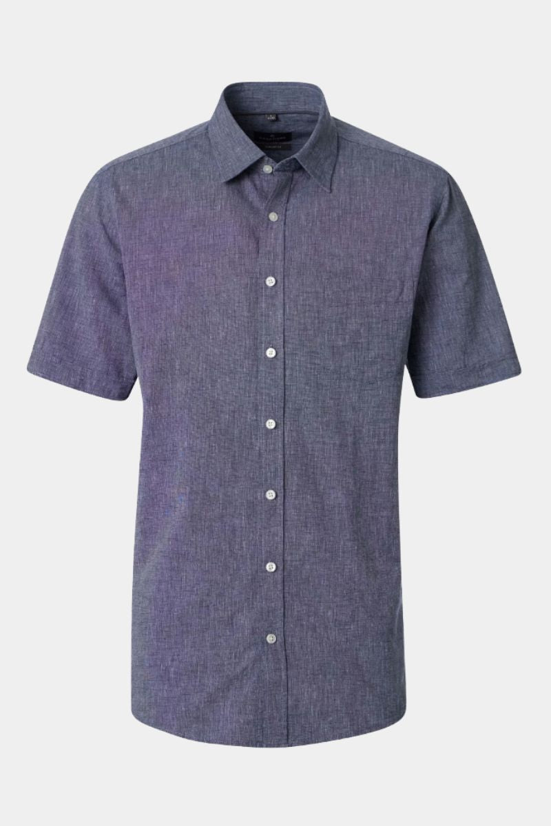 Casa Moda 31181 Comfort Fit SS Shirt Navy