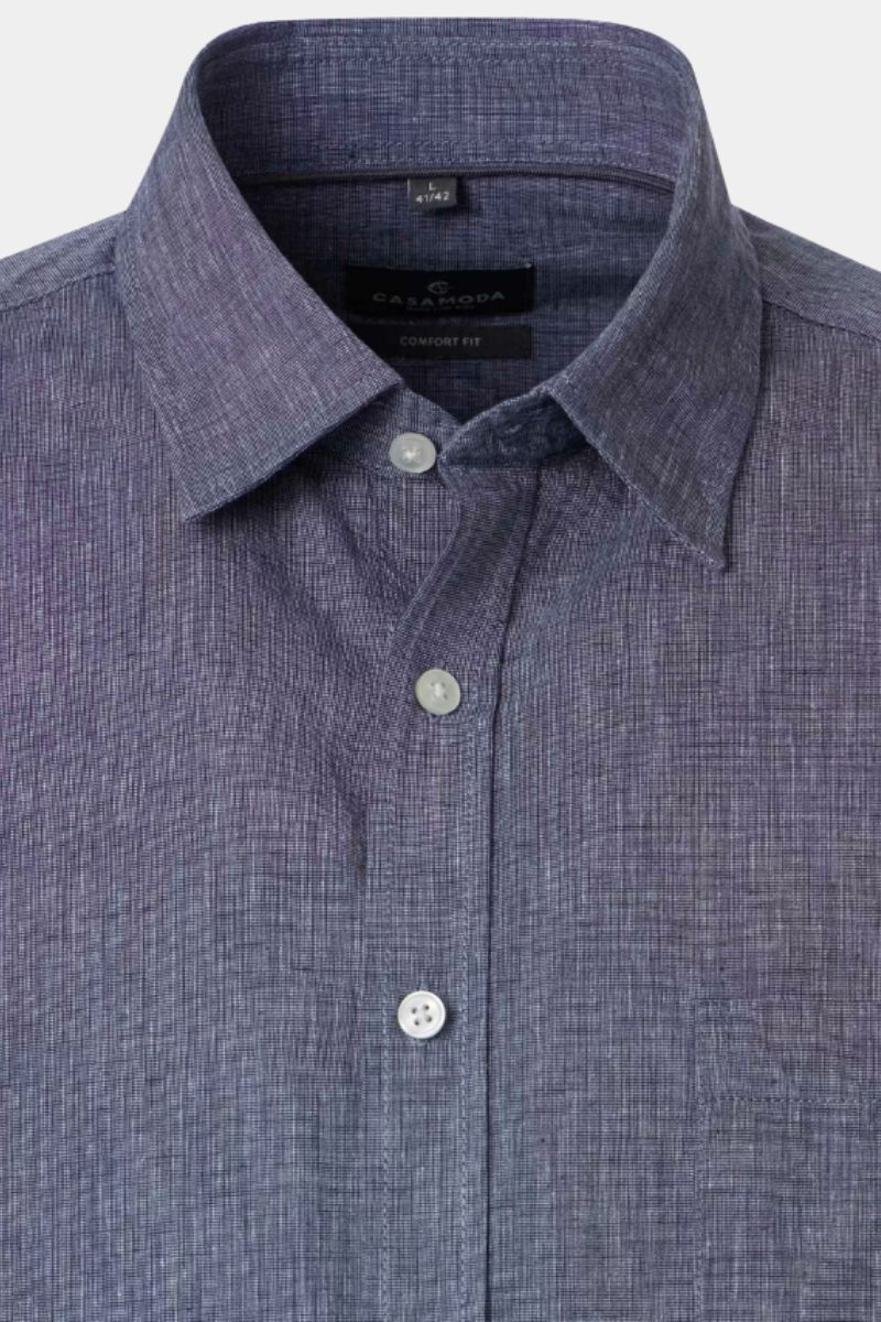 Casa Moda 31181 Comfort Fit SS Shirt Navy