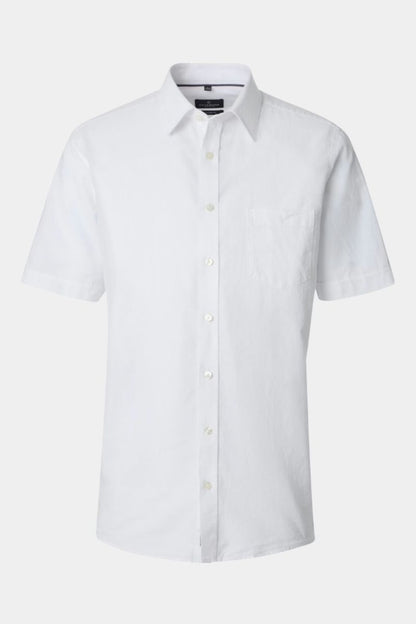 Casa Moda 31181 Comfort Fit SS Shirt White