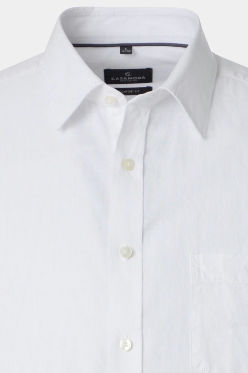 Casa Moda 31181 Comfort Fit SS Shirt White