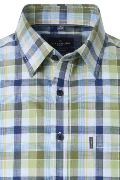 Casa Moda 31331 Short Sleeve Shirt Green