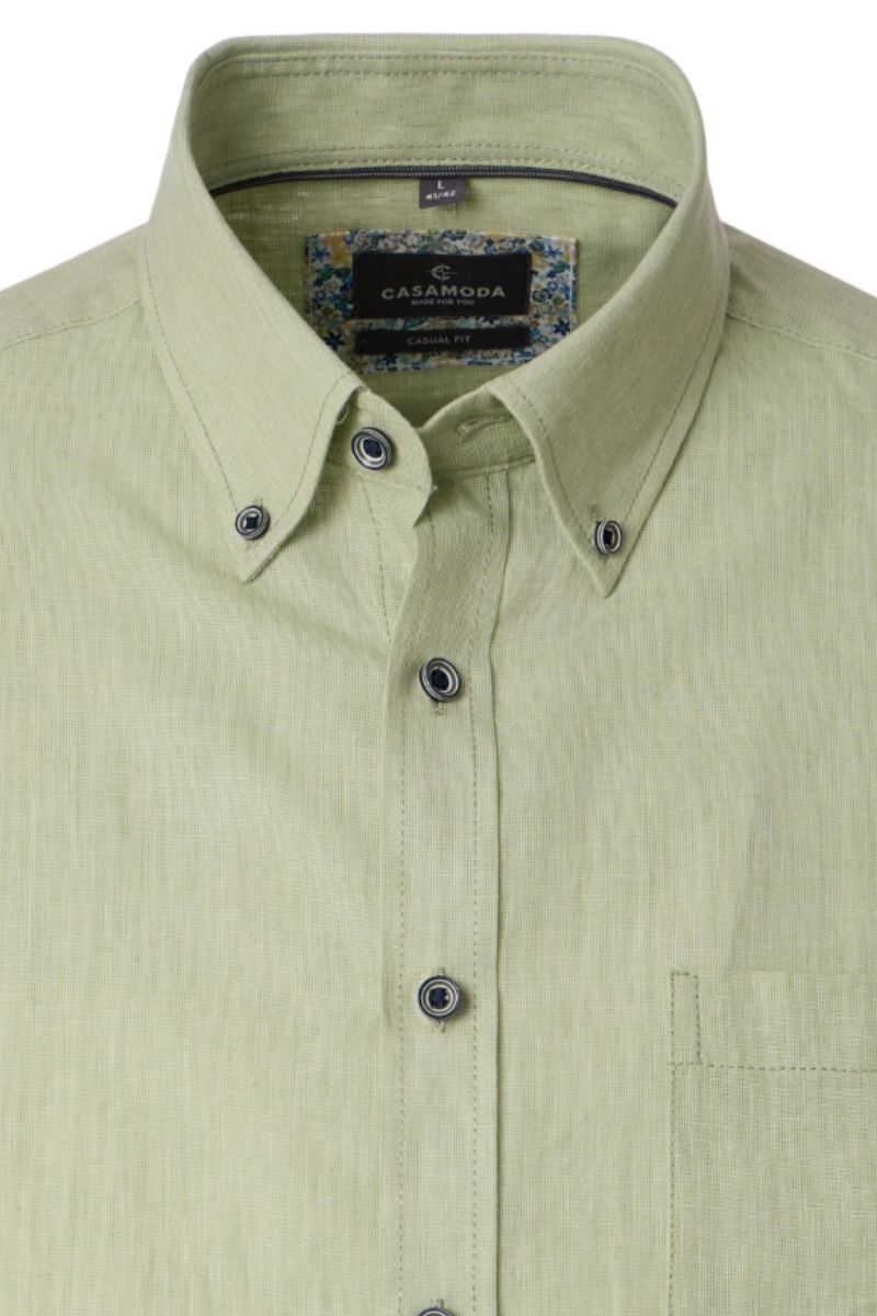Casa Moda 31341 Short Sleeve Shirt 301 Thyme