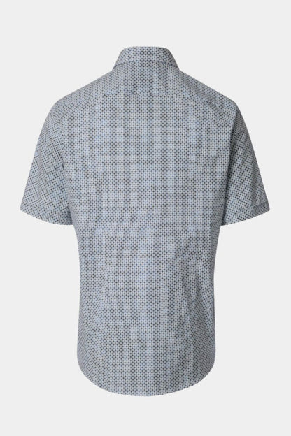 Casa Moda 31701 Short Sleeve Shirt Blue