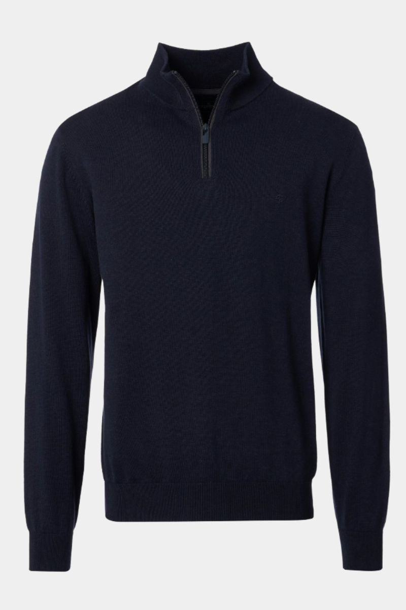Casa Moda 4410 1/4 Zip Sky Captain