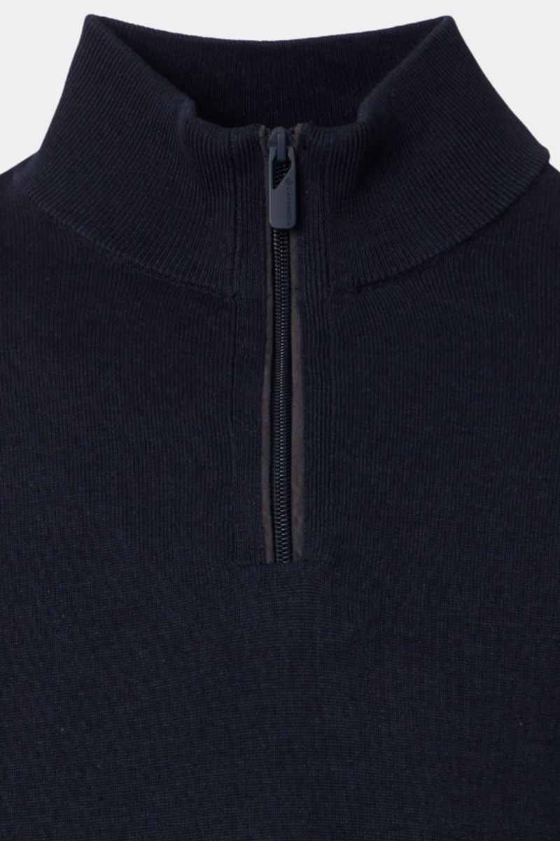 Casa Moda 4410 1/4 Zip Sky Captain