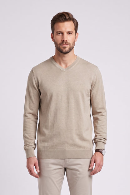 Casa Moda 4430 V Neck Beige