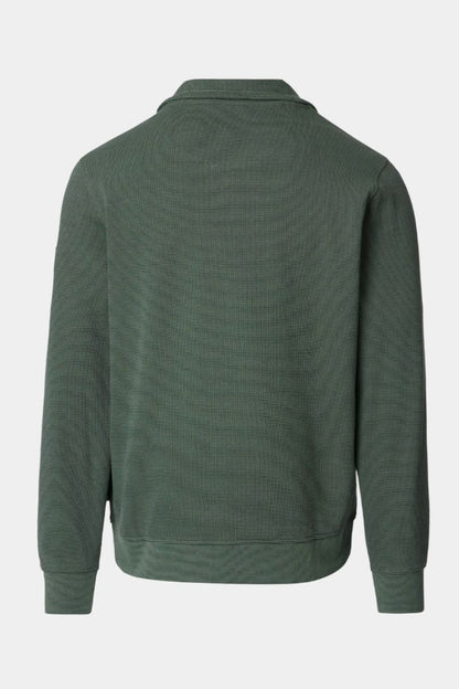 Casa Moda 60010 1/4 Zip Dark Forest