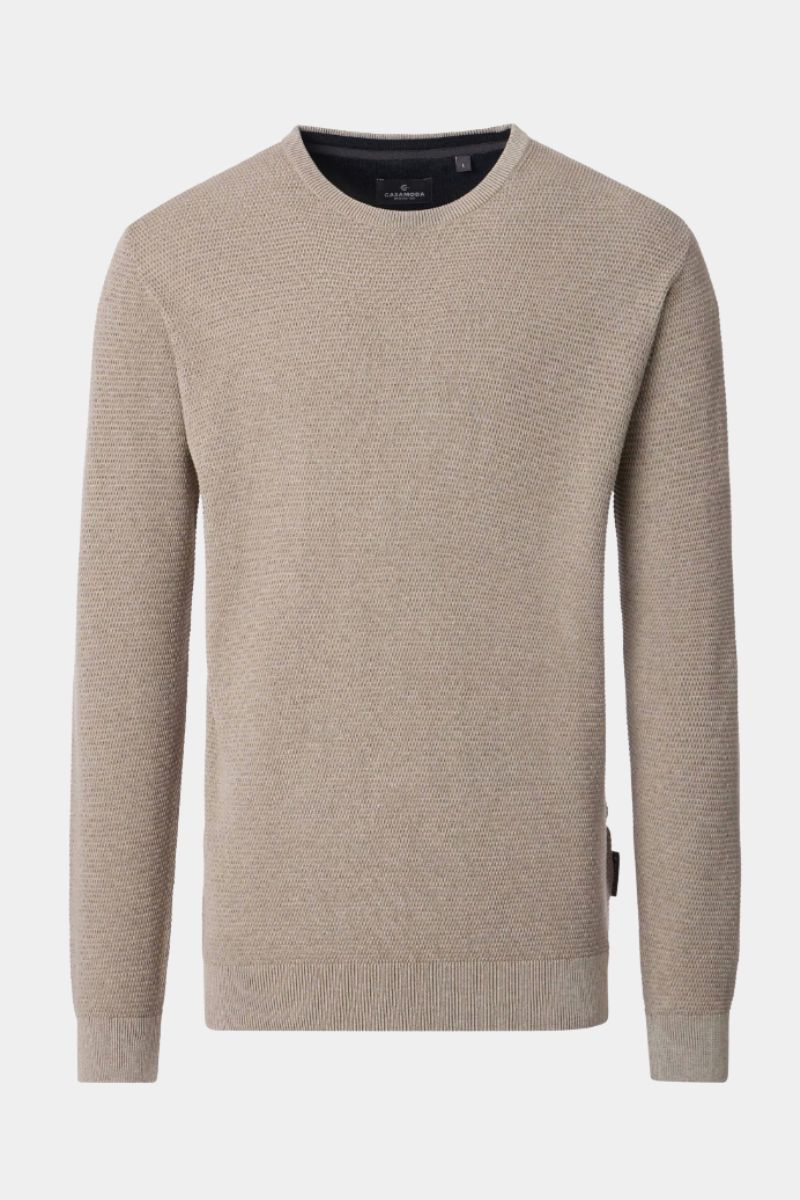 Casa Moda 78900 Crew Jumper Brindle