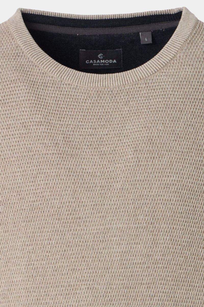 Casa Moda 78900 Crew Jumper Brindle
